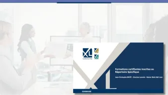 Formations certifiantes inscrites au Répertoire Spécifique